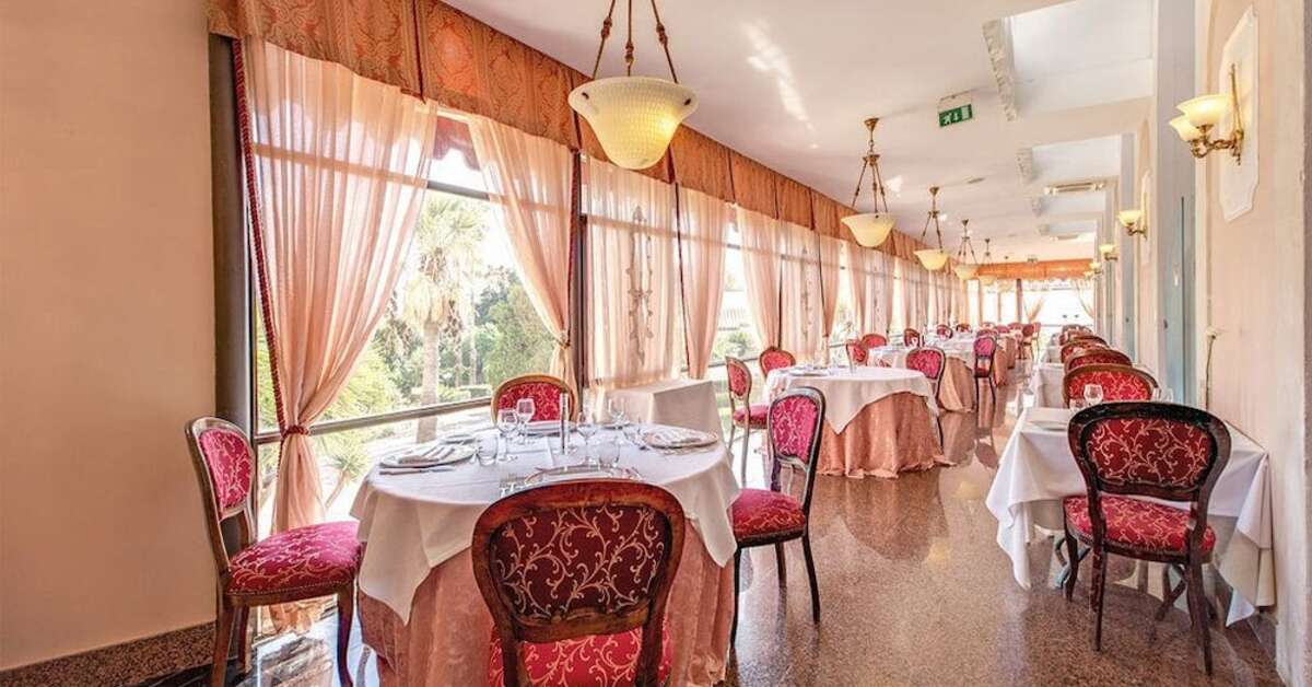 Een foto van de faciliteiten bij Grand Hotel Villa Politi