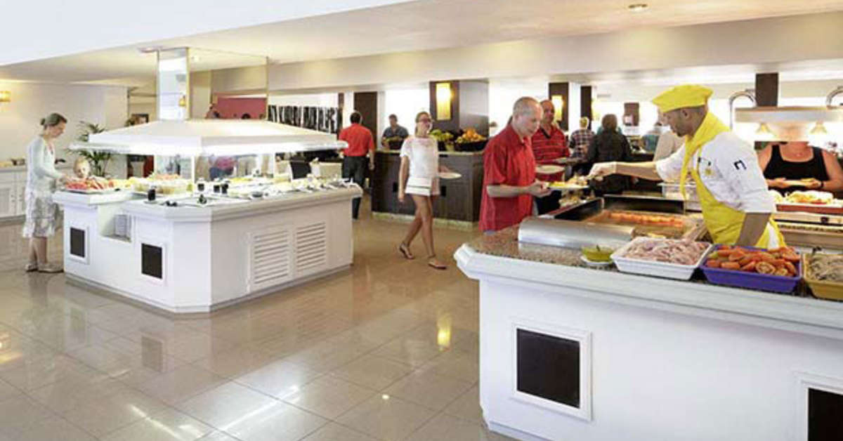 Een foto van de faciliteiten bij Allsun Hotel Eden Alcudia