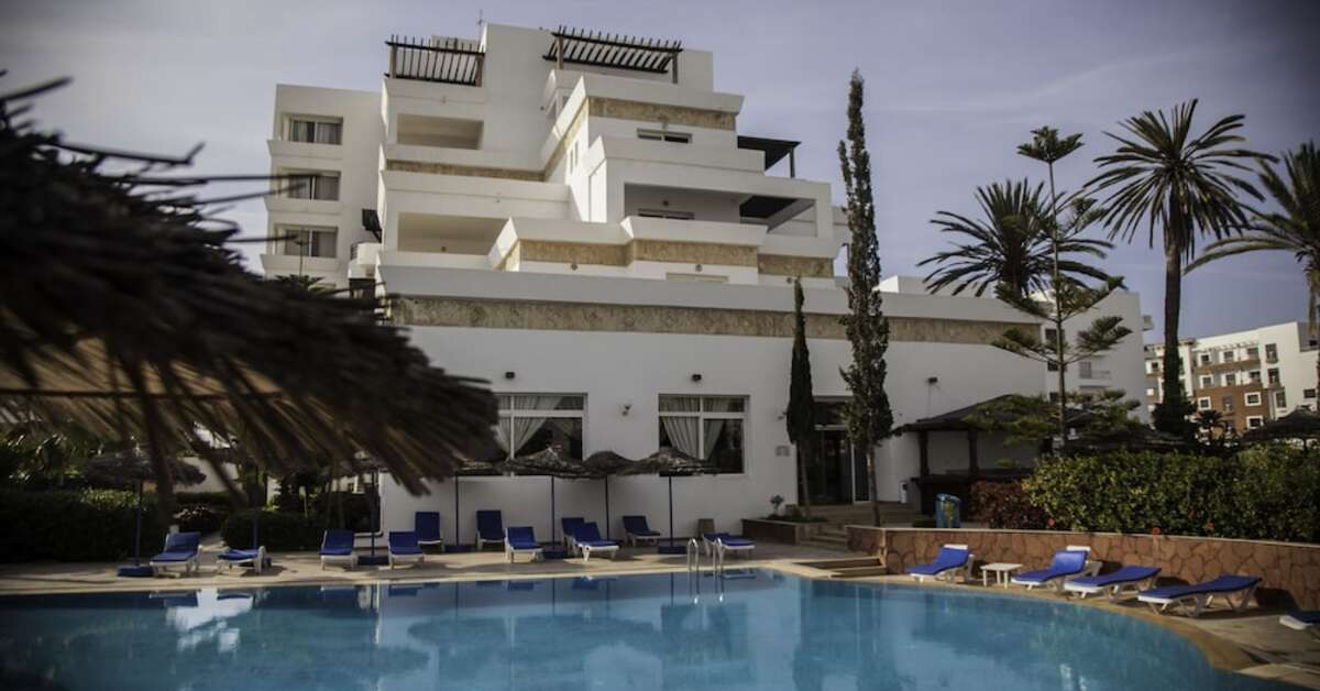 Een foto van het zwembad bij Residence Intouriste