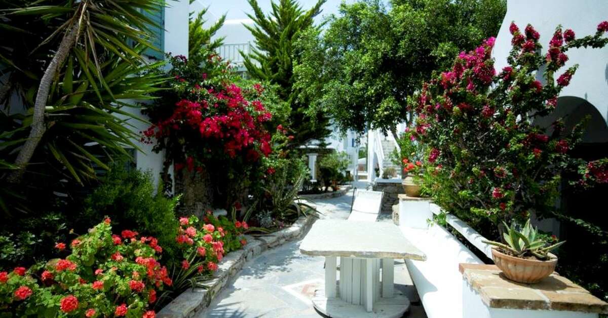 Een foto van het terras bij Semeli The Hotel