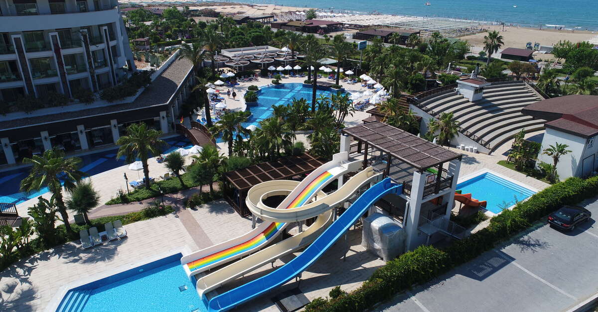 Een foto van het zwembad bij Sunis Evren Beach Resort & Spa