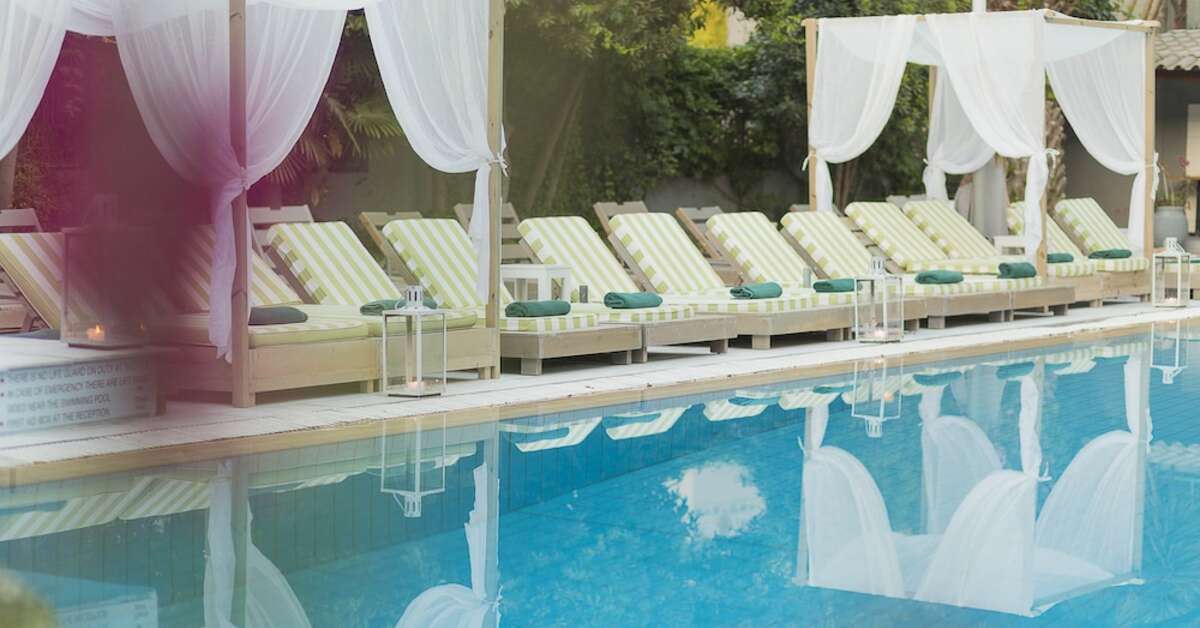 Een foto van het zwembad bij La Piscine Art Hotel