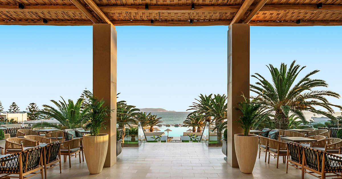 Een foto van de faciliteiten bij Mitsis Rinela Beach Resort & Spa