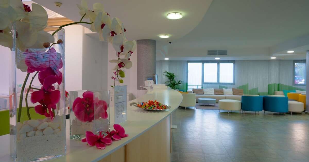 Een foto van het interieur van Relaxia Lanzaplaya Appartementen