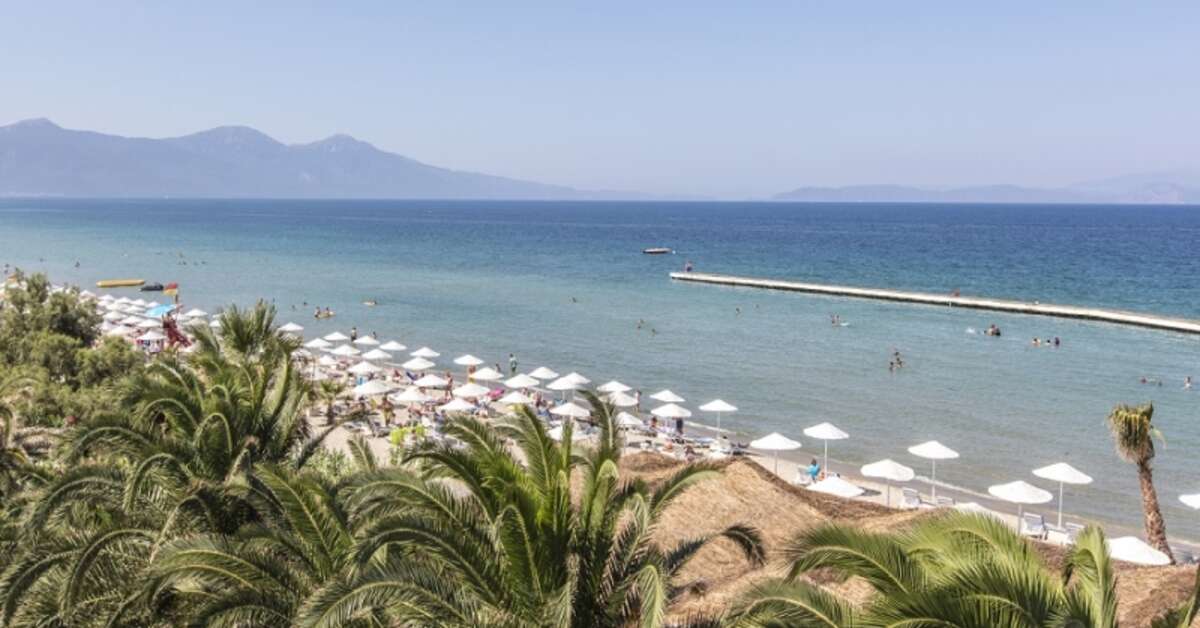 Ein Foto vom Strand beim Atlantique Holiday Club