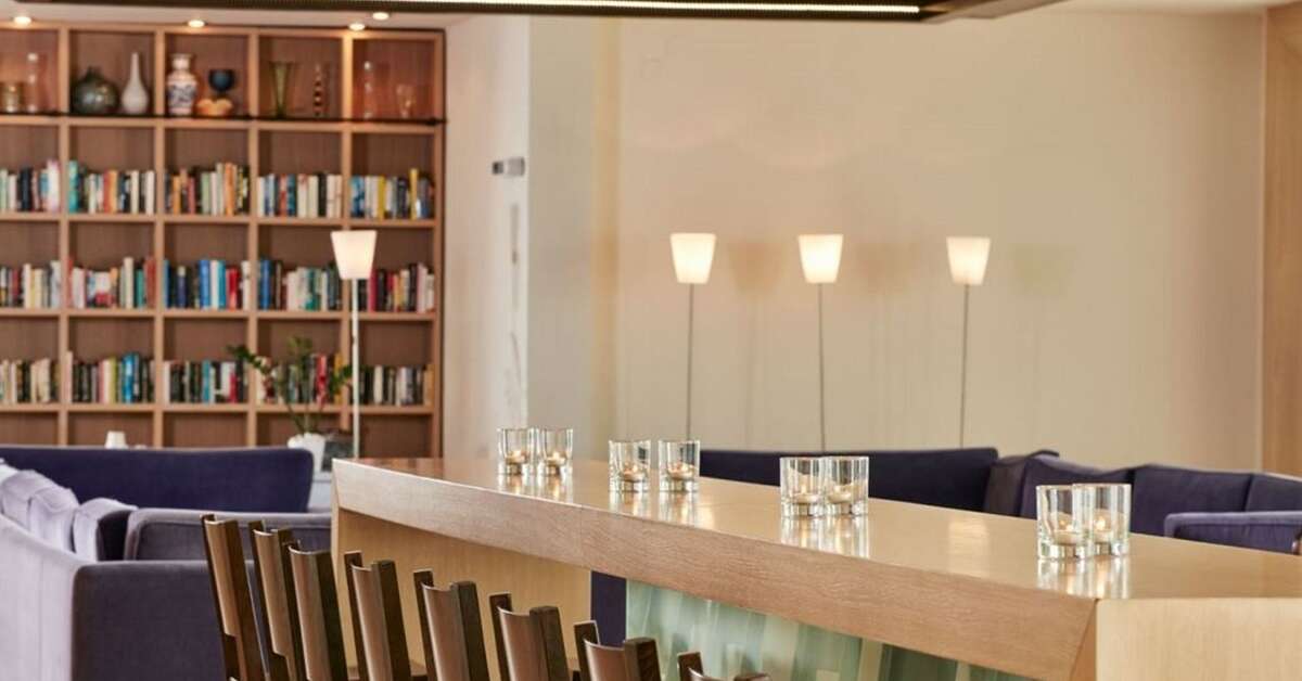 Een foto van de faciliteiten bij The Island Hotel