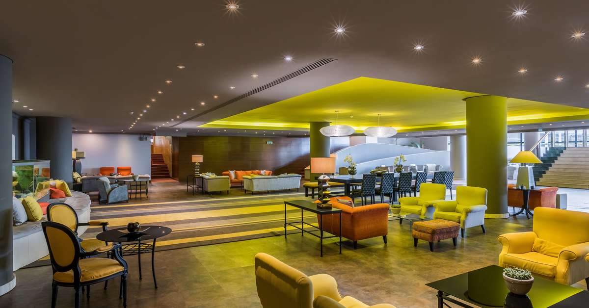 Een foto van het interieur van Enotel Lido