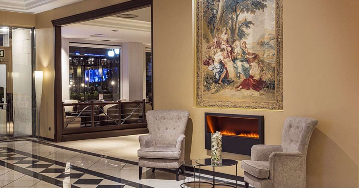 Een foto van het interieur van Elba Madrid Alcala