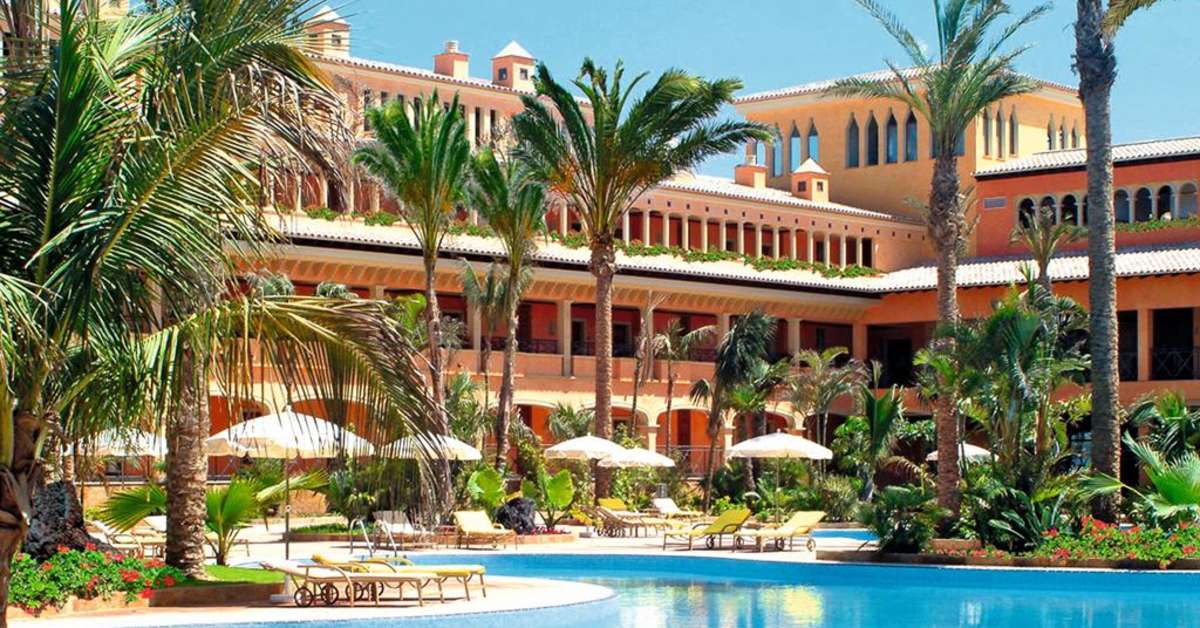 Een foto van een overzicht van Secrets Bahia Real Resort & Spa
