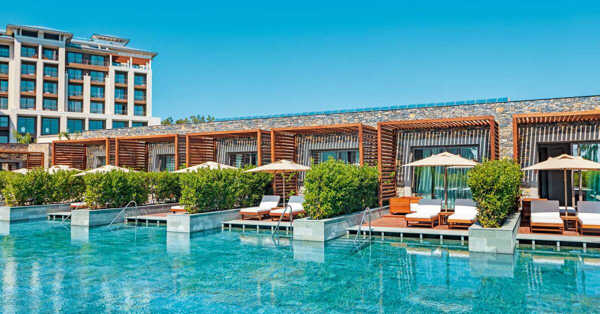 Een foto van het zwembad bij Cullinan Belek