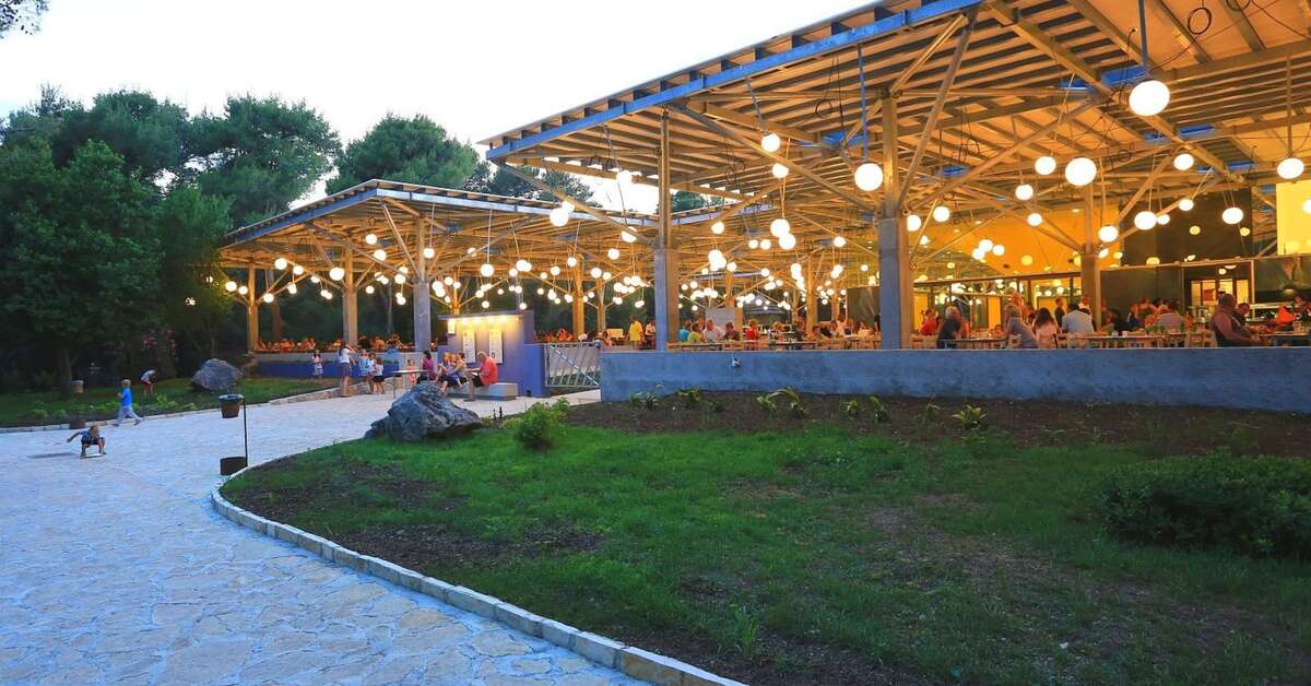 Een foto van de faciliteiten bij Pine Beach Ecoresort Pakostane