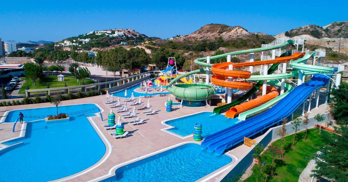 Een foto van het zwembad bij Amada Colossos Resort