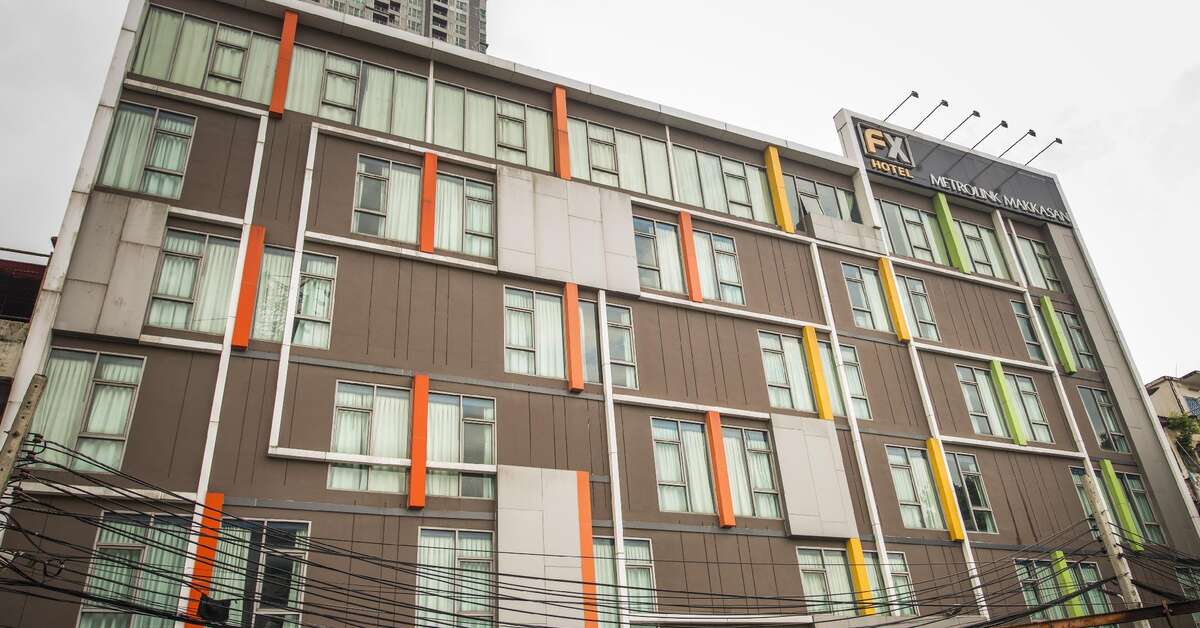 Een foto van FX Hotel Metrolink Makkasan