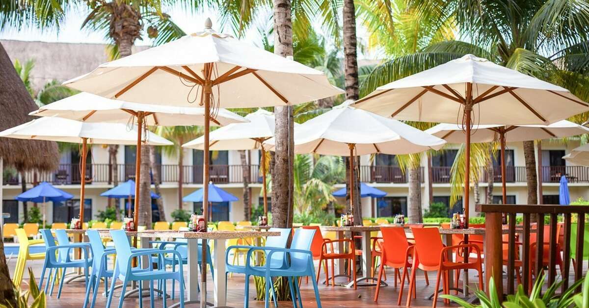 Een foto van de faciliteiten bij The Reef Coco Beach