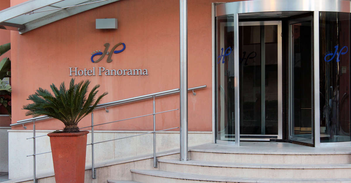 Ein Foto von der Außenansicht des Hotel Panorama Siracusa