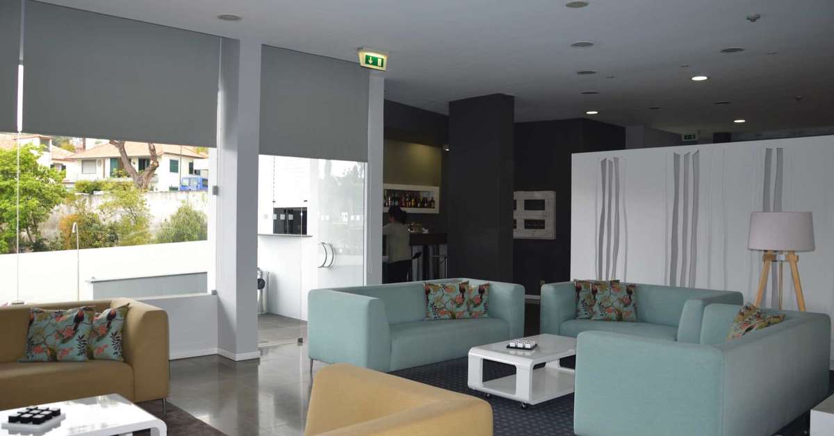 Een foto van het interieur van Madeira Bright Star Hotel