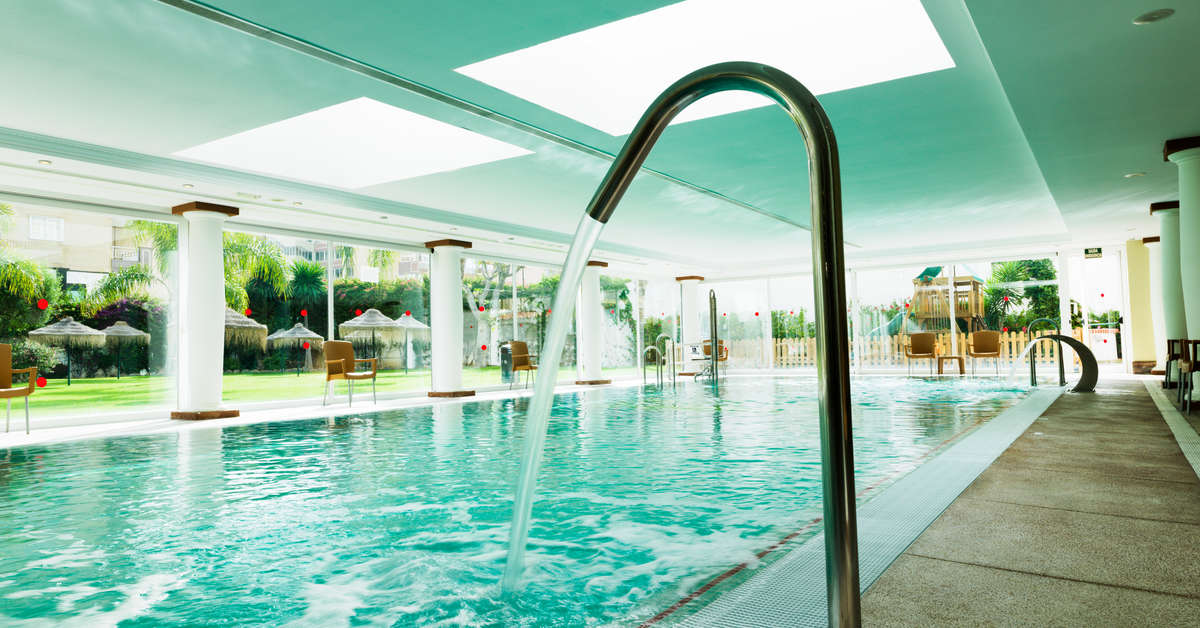 Een foto van het zwembad bij Hotel Monarque Fuengirola Park