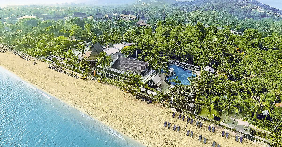 Een foto van het strand bij Peace Resort Samui