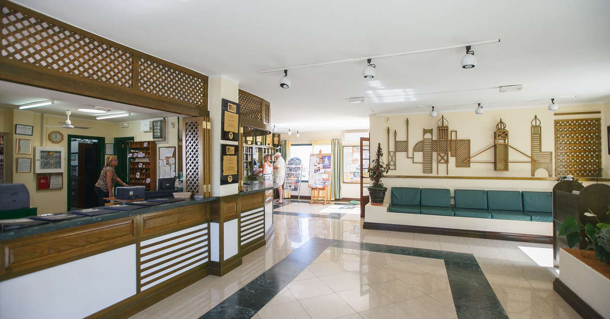 Een foto van het interieur van Ona Las Brisas