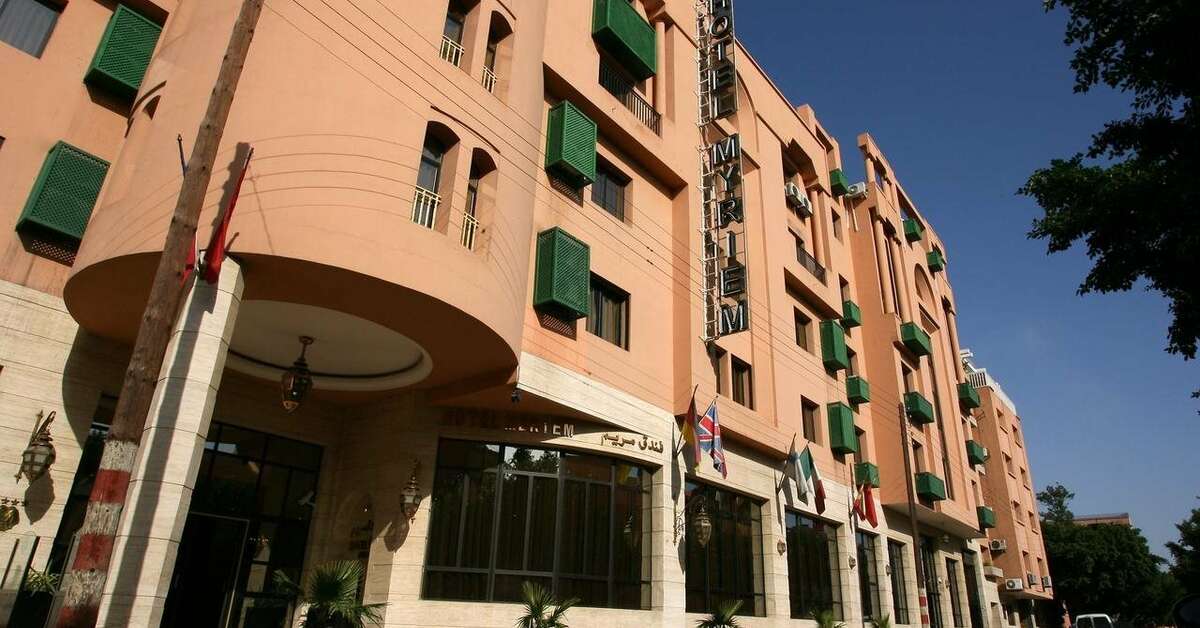 Een foto van een overzicht van Hotel Meryem