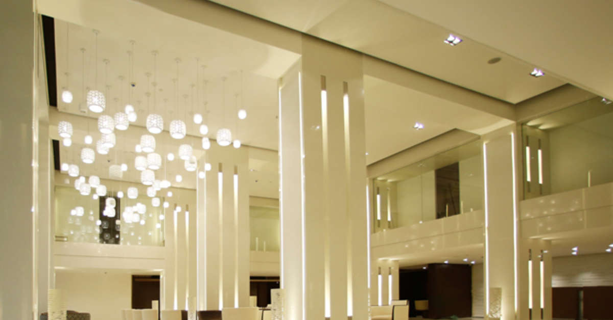 Een foto van het interieur van Ramada by Wyndham Colombo