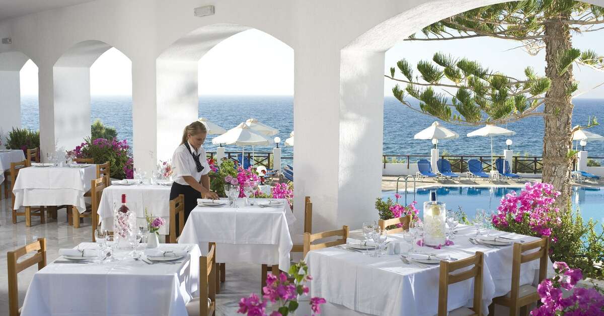 Een foto van de faciliteiten bij Maritimo Beach Hotel