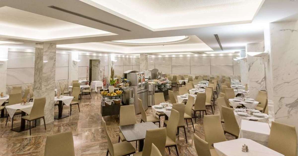 Een foto van de faciliteiten bij Best Western Plus Hotel Universo