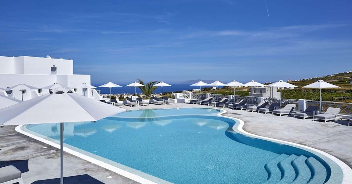 Een foto van het zwembad bij De Sol Hotel & Spa
