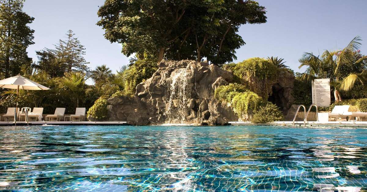 Ein Foto vom Pool im Hotel Botanico & The Oriental Spa Garden