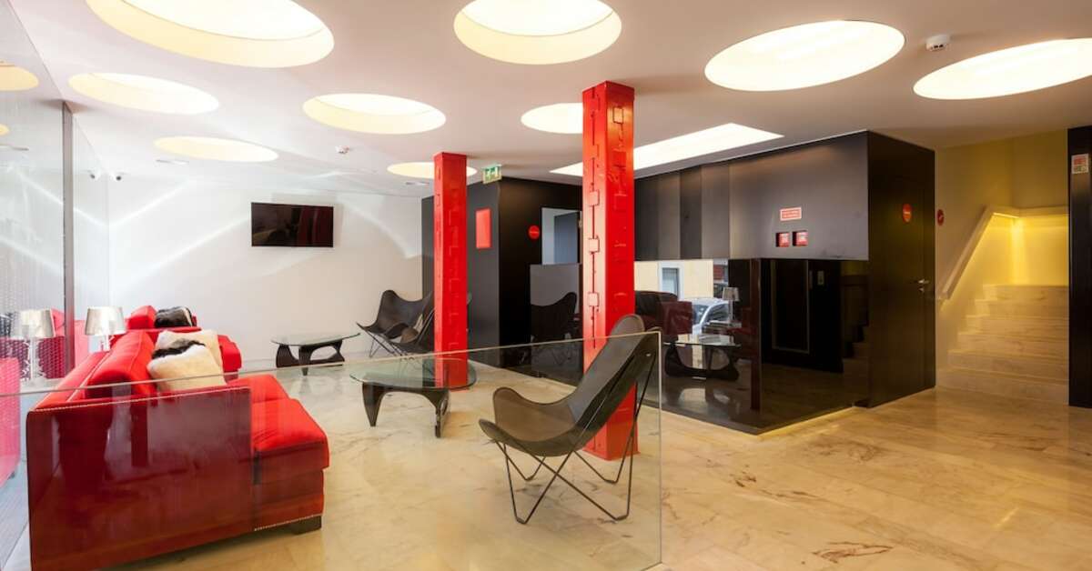 Ein Foto vom Innenbereich im Faro Boutique Hotel