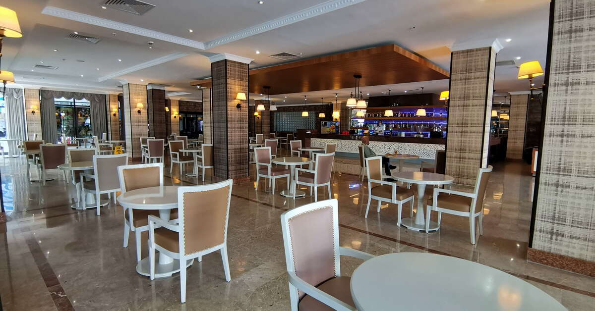 Ein Foto von den Einrichtungen im Grand Seker Hotel