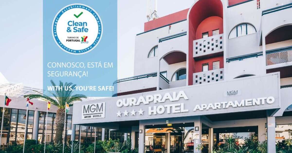 Een foto van de buitenkant van Muthu Oura Praia Hotel
