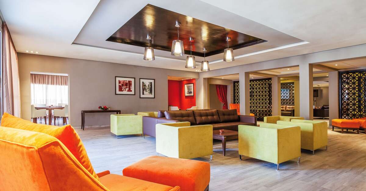 Een foto van het interieur van Dunes d'Or Ocean Club Agadir