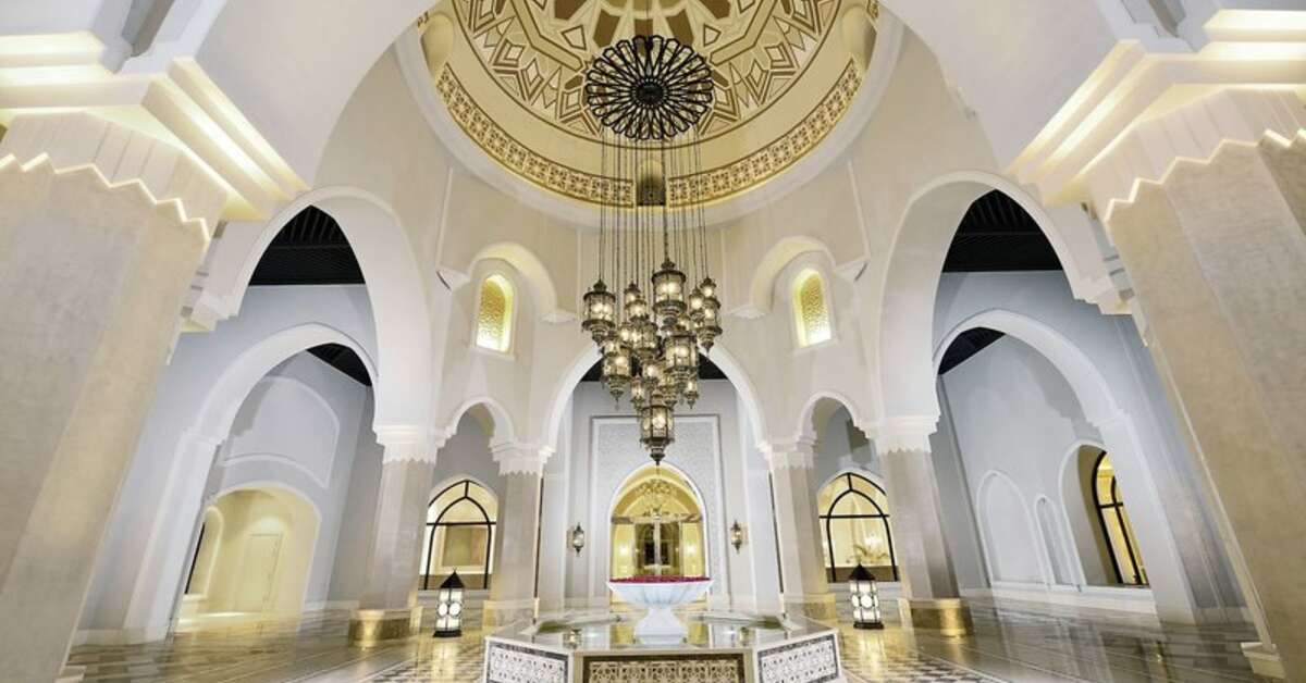 Een foto van het interieur van Steigenberger Alcazar