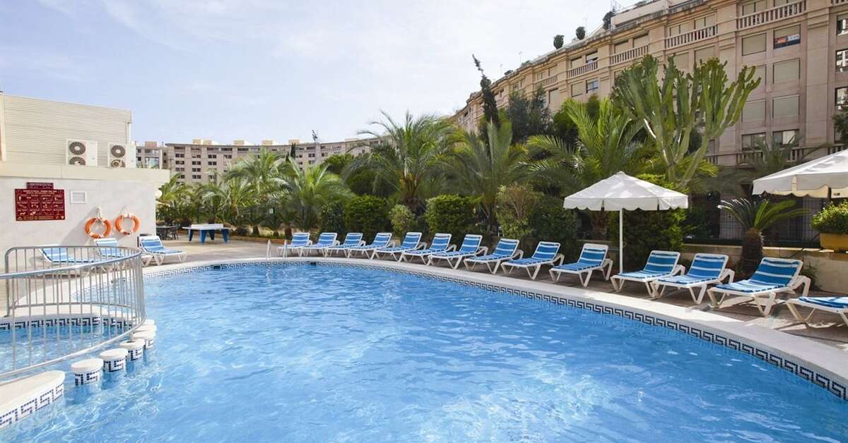 Een foto van een overzicht van Hotel Prince Park