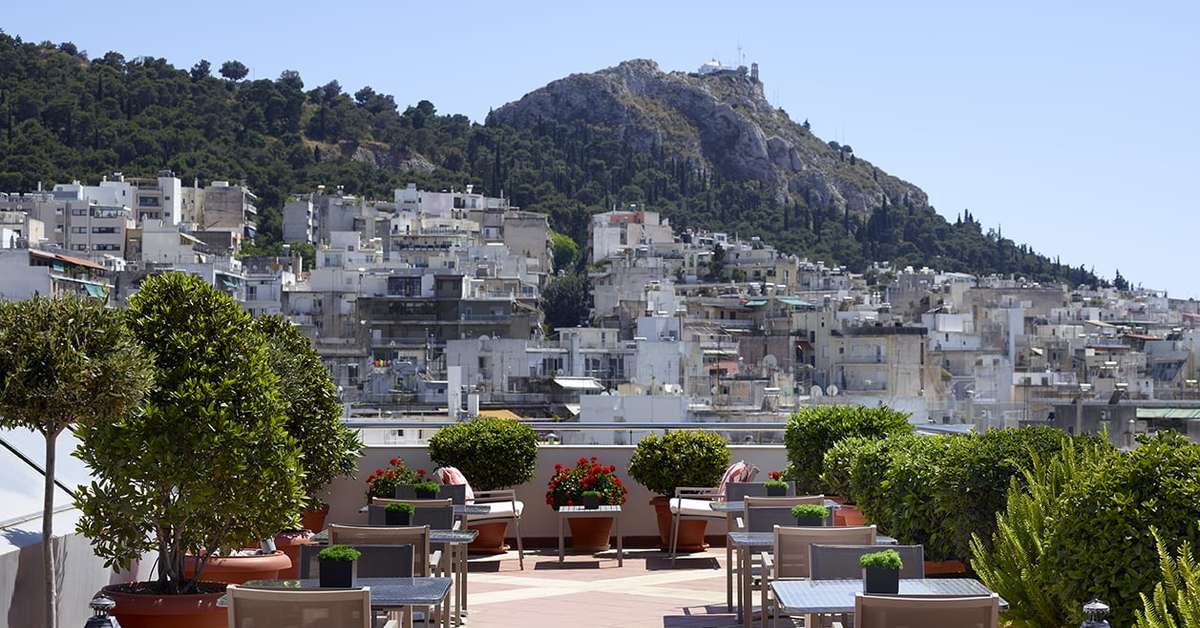 Een foto van de faciliteiten bij Athens Zafolia Hotel