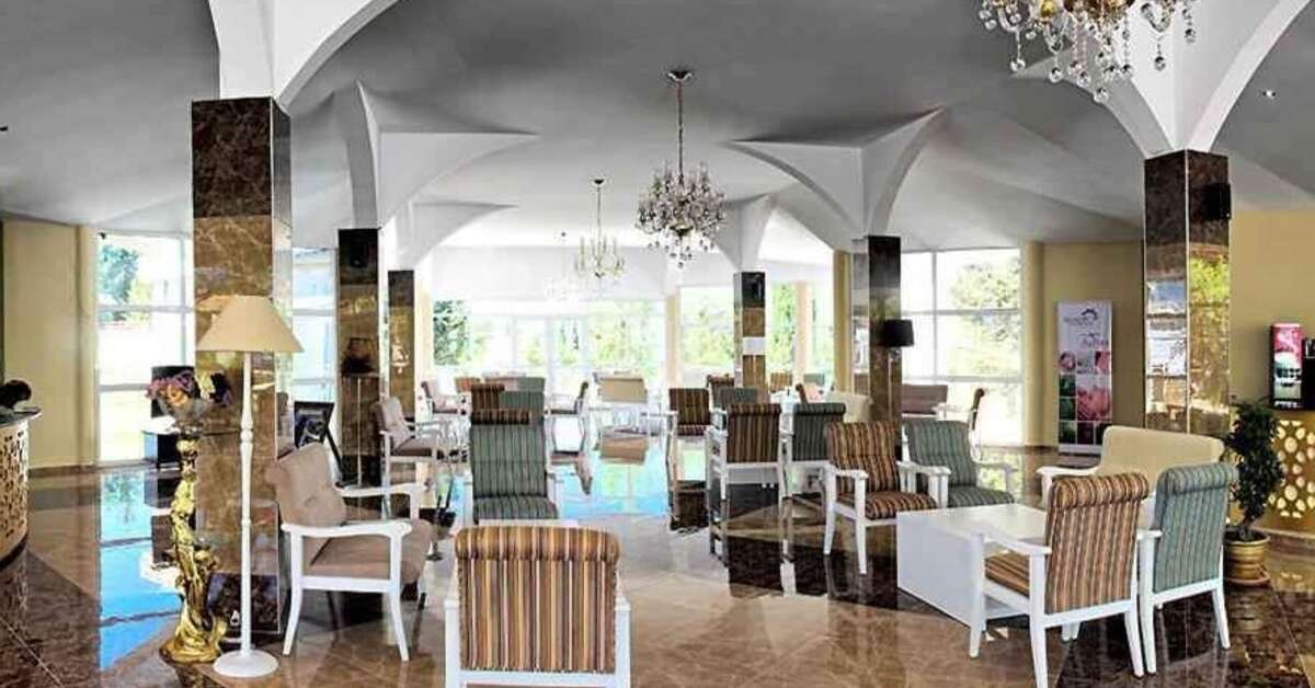 Een foto van het interieur van Sahra Su Holiday Village & Spa