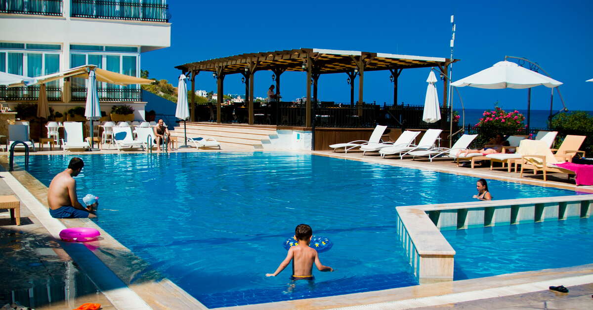 Een foto van het zwembad bij Ada Beach Hotel