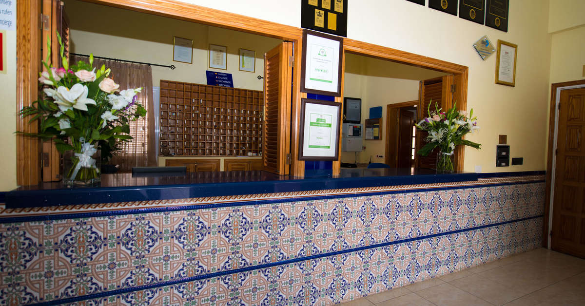 Een foto van het interieur van Ona El Marqués Resort