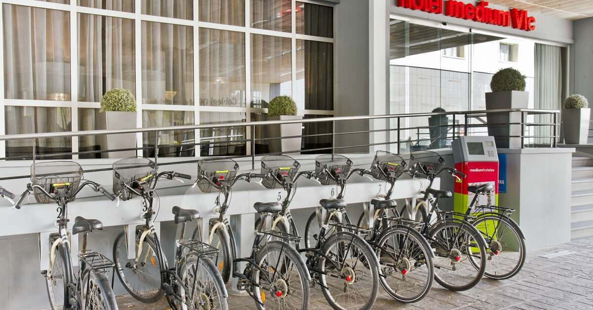 Een foto van de faciliteiten bij Hotel Medium Valencia