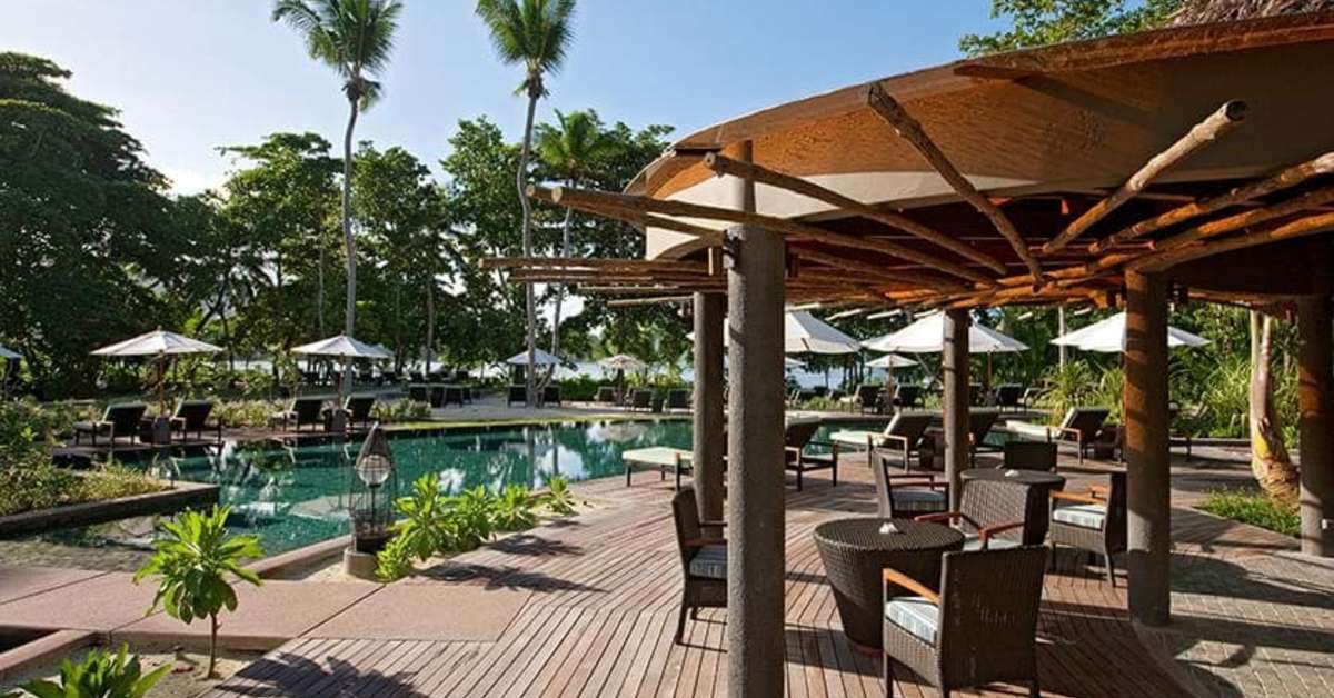 Ein Foto von der Terrasse im Constance Ephelia