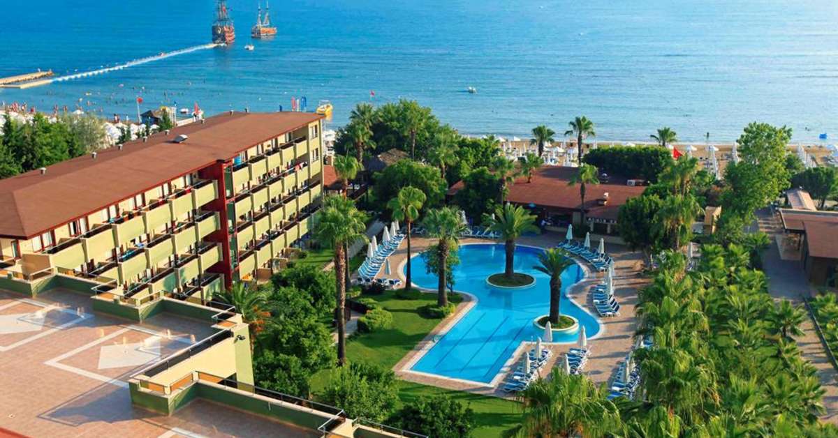 Een foto van een overzicht van Hotel Grand Side