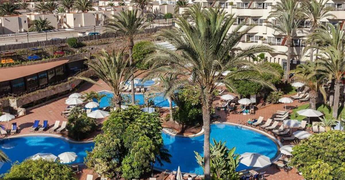 Een foto van de buitenkant van Barcelo Corralejo Bay