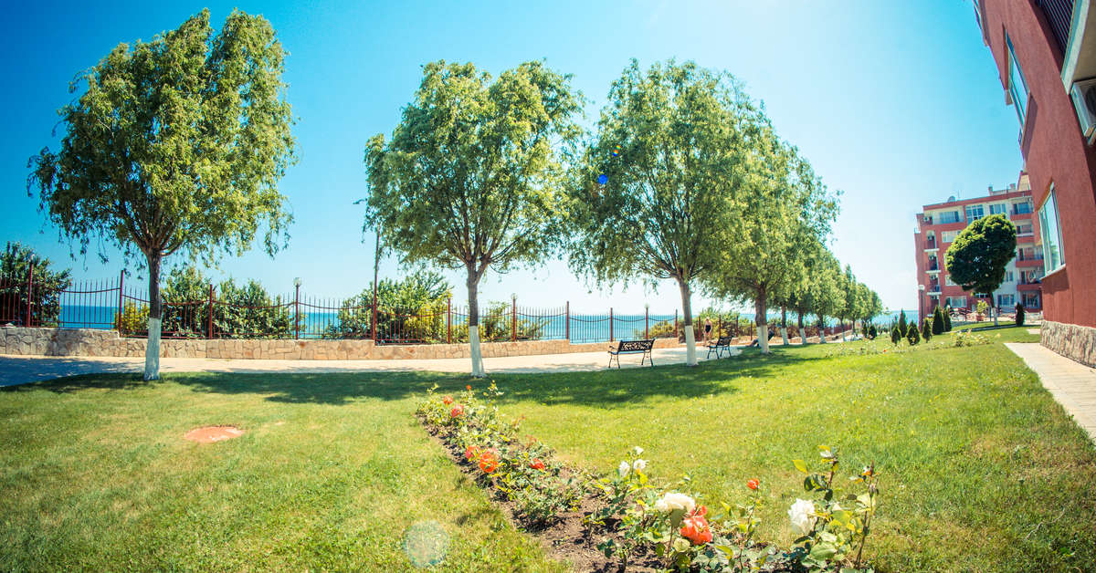 Een foto van Panorama Fort Beach