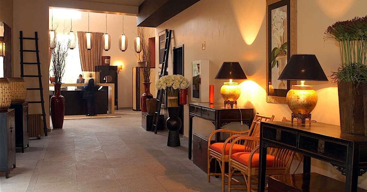Een foto van het interieur van Enotel Golf - Santo da Serra