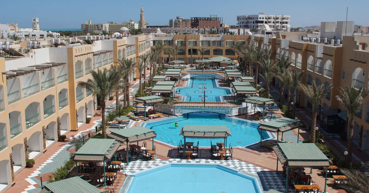 Een foto van een overzicht van Bel Air Azur Resort