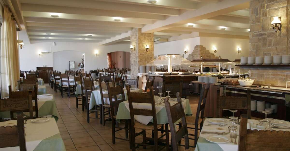 Een foto van de faciliteiten bij Hersonissos Maris
