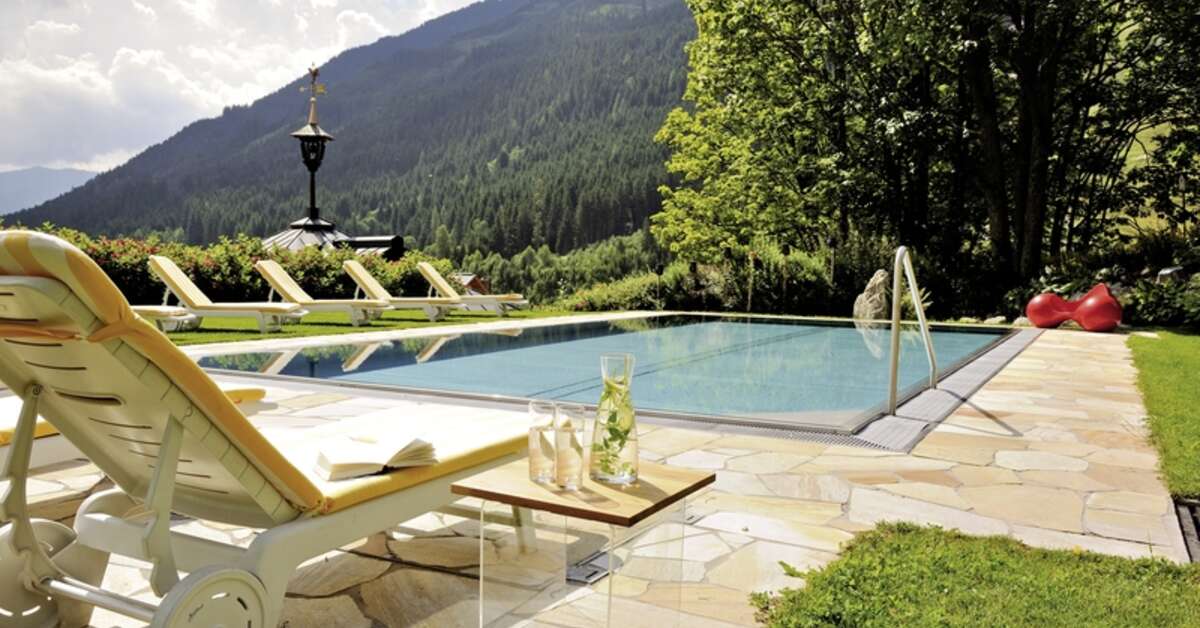 Een foto van het zwembad bij Hotel Saalbacher Hof
