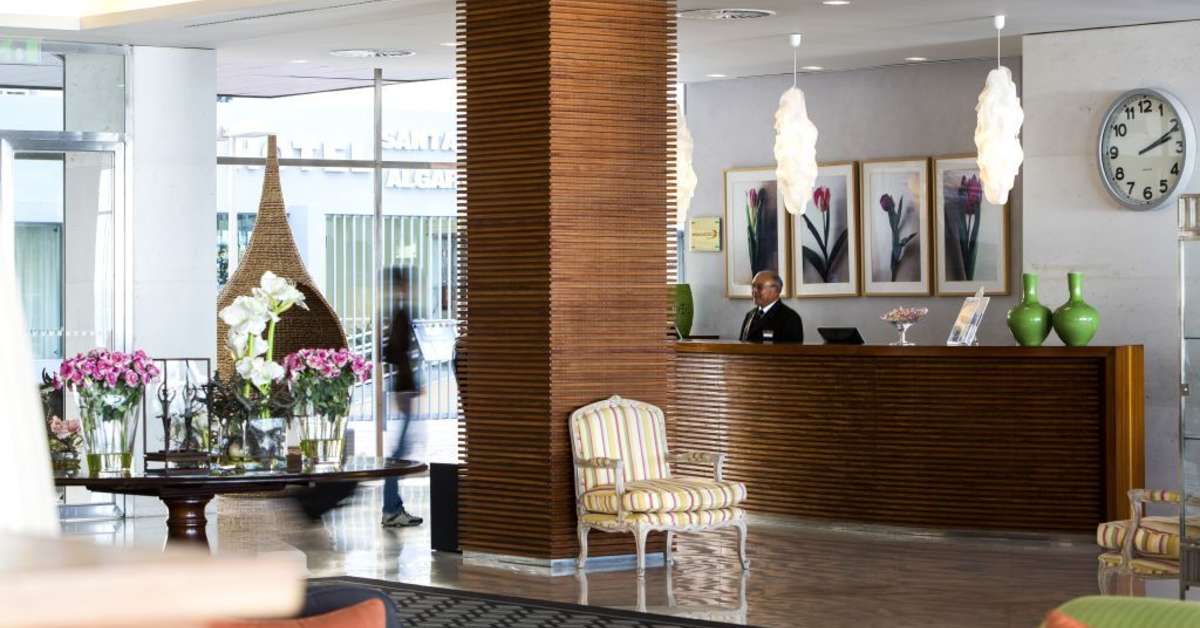 Een foto van het interieur van Algarve Casino Hotel