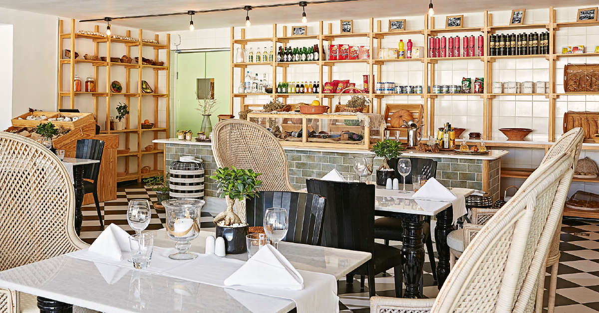 Een foto van de faciliteiten bij Grecotel Caramel Boutique Resort